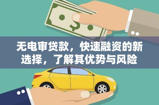 路环岛无电审贷款，快速融资的新选择，了解其优势与风险