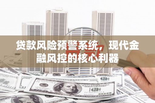 路环岛贷款风险预警系统，现代金融风控的核心利器