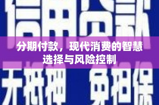 路环岛分期付款，现代消费的智慧选择与风险控制