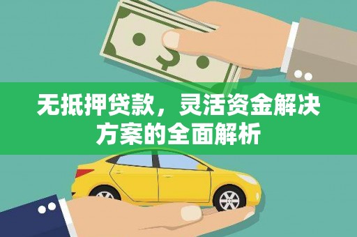 路环岛无抵押贷款，灵活资金解决方案的全面解析