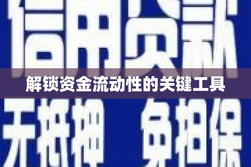 路环岛解锁资金流动性的关键工具