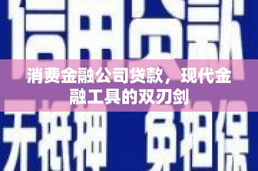 路环岛消费金融公司贷款，现代金融工具的双刃剑