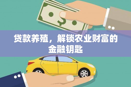 路环岛贷款养殖，解锁农业财富的金融钥匙