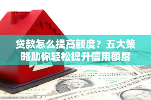 路环岛贷款怎么提高额度？五大策略助你轻松提升信用额度