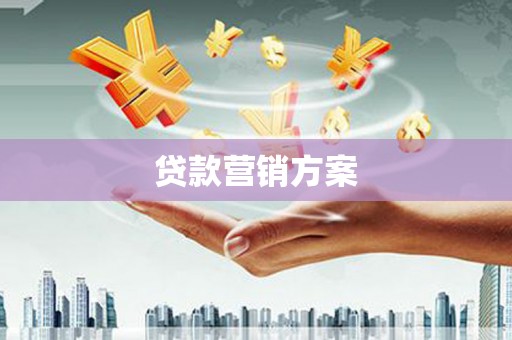 路环岛贷款营销方案