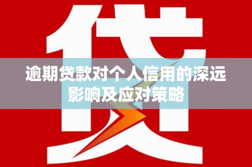 路环岛逾期贷款对个人信用的深远影响及应对策略