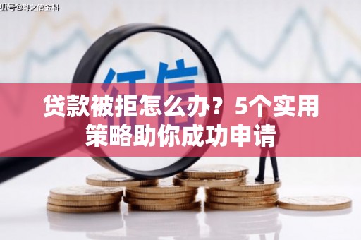 路环岛贷款被拒怎么办？5个实用策略助你成功申请