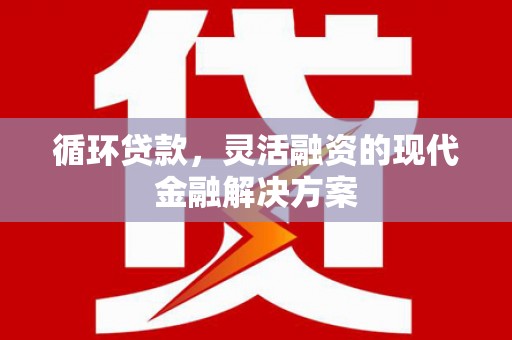 路环岛循环贷款，灵活融资的现代金融解决方案