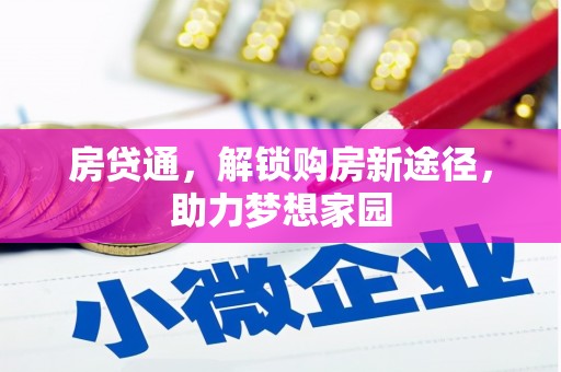 路环岛房贷通，解锁购房新途径，助力梦想家园