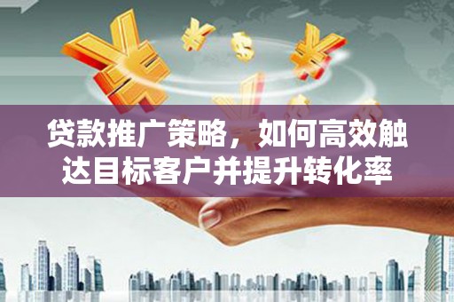 路环岛贷款推广策略，如何高效触达目标客户并提升转化率