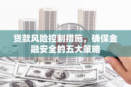 路环岛贷款风险控制措施，确保金融安全的五大策略