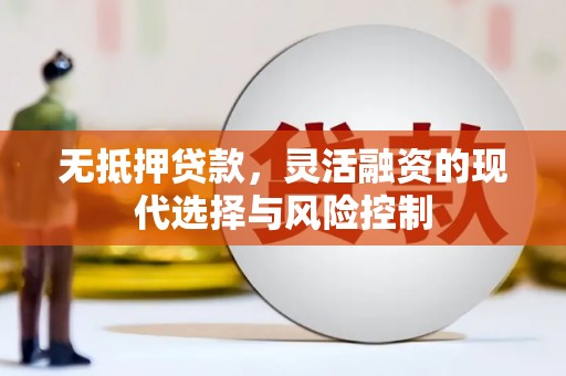 路环岛无抵押贷款，灵活融资的现代选择与风险控制