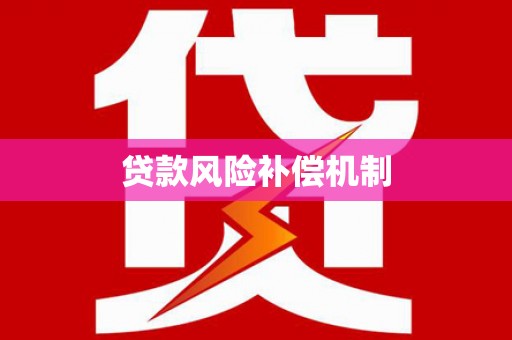 路环岛贷款风险补偿机制