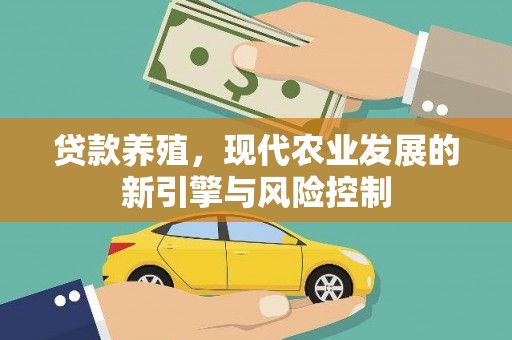路环岛贷款养殖，现代农业发展的新引擎与风险控制