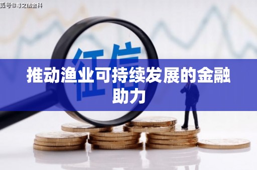路环岛推动渔业可持续发展的金融助力