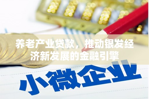 路环岛养老产业贷款，推动银发经济新发展的金融引擎