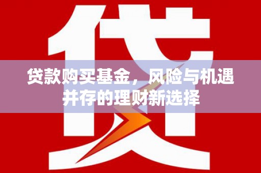 路环岛贷款购买基金，风险与机遇并存的理财新选择
