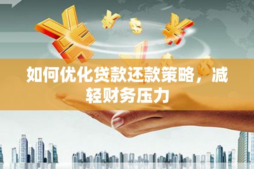 路环岛如何优化贷款还款策略，减轻财务压力