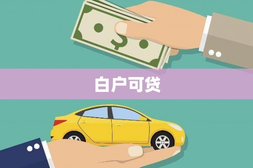 路环岛白户可贷
