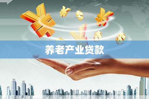 路环岛养老产业贷款