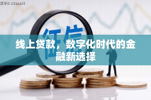 路环岛线上贷款，数字化时代的金融新选择