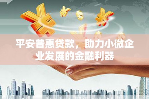 路环岛平安普惠贷款，助力小微企业发展的金融利器