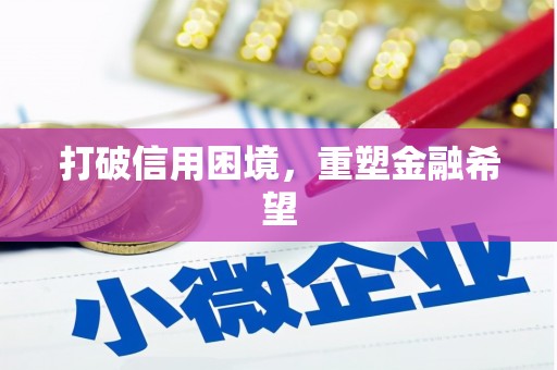 路环岛打破信用困境，重塑金融希望