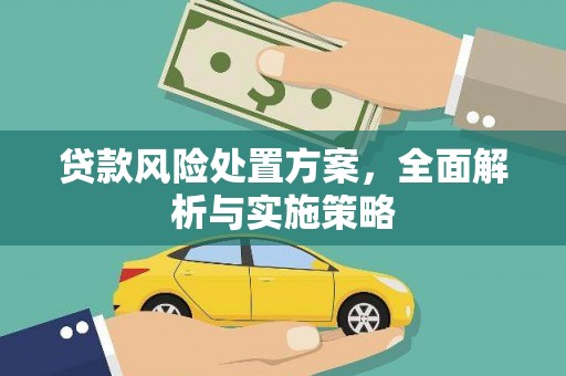 路环岛贷款风险处置方案，全面解析与实施策略