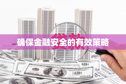 路环岛确保金融安全的有效策略