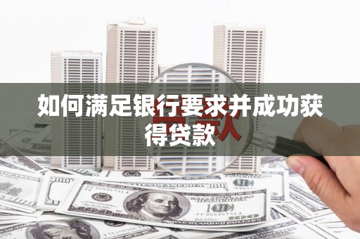 路环岛如何满足银行要求并成功获得贷款